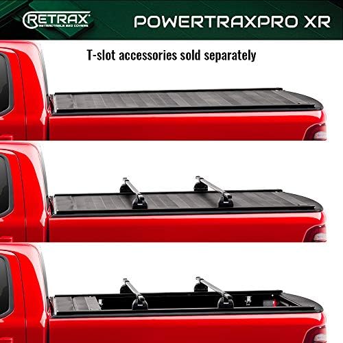 רטרקס PowerTraxpro XR מיטת משאית נשלפת מכסה טונו | T-90371 | מתאים 2009 - 2014 Ford F -150 Super